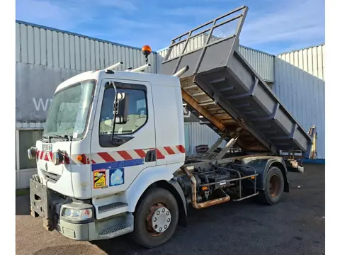 Renault Midlum 180 , Tipper , Manual , Sprimg Suspension , French Truck