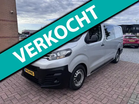 Citroen JUMPY 2.0 BlueHDI 120 Comfort XL DC S&S 5 pers, Euro 6, L3H1, Trekhaak, Marge,