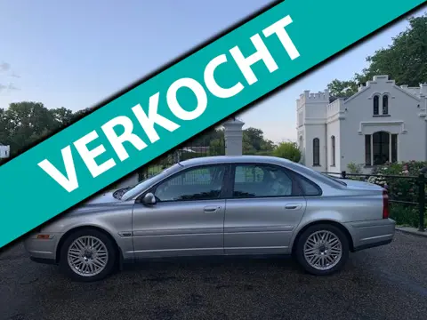 Volvo S 80 2.0T (5cyl) Aut.,Elite,Leder,Stoelverw,17" LM Wielen, Blijvend Youngtimer,Parking Support