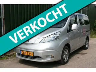 Nissan E-NV200 Evalia 100 % ELEC 5 PEROONS + ROLSTOEL / INVALIDE ,SOH 81 % 2 X SCHUIFDEUR