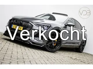 Audi e-tron Sportback 55 SOH 91,6% S-Line PANO LEER TREKHAAK 360GR Origineel NL