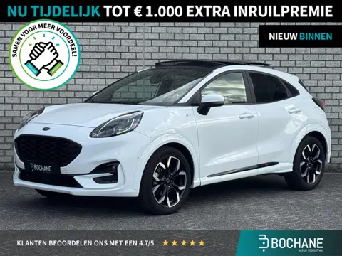 Ford Puma 1.0 EcoBoost ST-Line X | Schuif /- kanteldak | Stuur + Stoelverwarming | Afneembare trekha