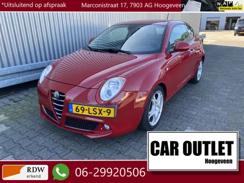 Alfa Romeo MiTo 1.4 Distinctive Leer, Clima, CC, PDC, LM, nw. APK – Inruil Mogelijk –