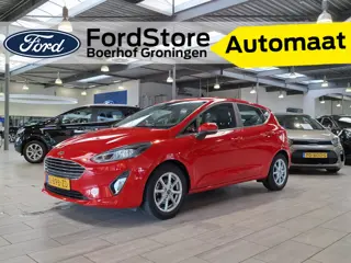 Ford Fiesta EcoBoost Hybrid 125pk Titanium Automaat | LED | Cruise | Clima | Apple carplay & Android