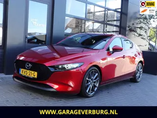 Mazda 3 2.0 e-SkyActiv-G M Hybrid Luxury Automaat (Navi/Carplay,Camera360,Adapt.Cruise,Stoel+Stuurve
