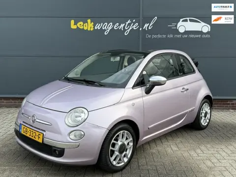 Fiat 500 C 1.2 Lounge Cabrio *p-sens. *chroompack *APK nieuw