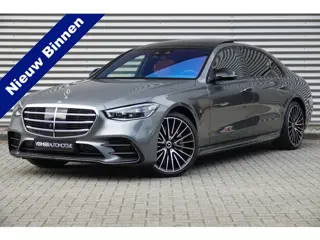 Mercedes-Benz S-Klasse 580 4MATIC Lang AMG Line | Burmester 4D | Chauffeurspakket | Massage | Scherm