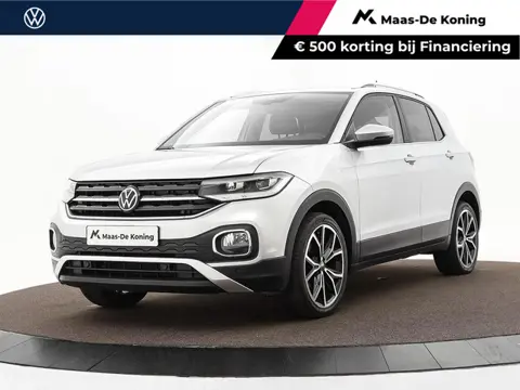 Volkswagen T-Cross 1.0 TSI 110pk DSG Style · Camera · Dodehoeksensor · Keyless · Stoelverwarming · A