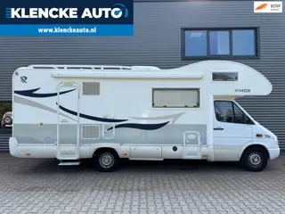 Mercedes-Benz Sprinter 316 CDI Rimor Superbrig 83.985km 156PK 2x Airco 6 persoons Trekhaak Stapelbed