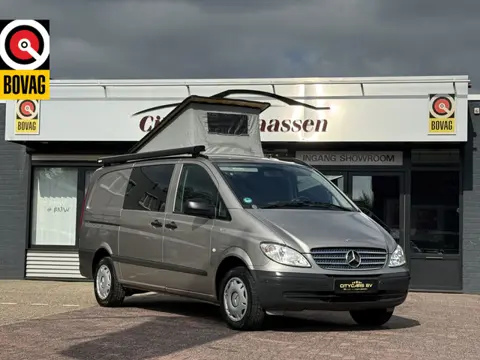 Mercedes-Benz 639 VITO 111 CDI buscamper euro 5 automaat hefdak climate ctr cruise ctr luifel trekha
