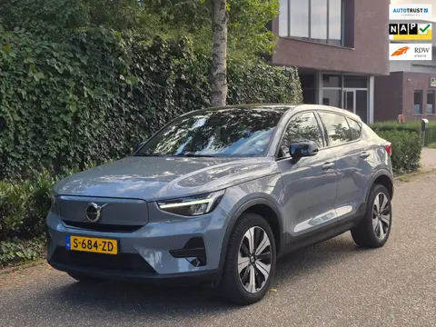 Volvo C40 Recharge Core 69 kWh Zeer gave uitvoering NAP Soh 91% Panoramadak Zwart dak 1e eigenaar NA