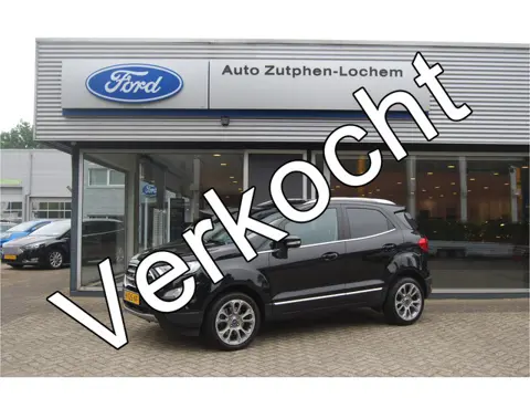 Ford EcoSport 1.0 EcoBoost Titanium AUTOMAAT |STOEL/STUUR-VOORRUITVERWARMING | CAMERA | PARK.SENSOR 