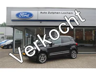 Ford EcoSport 1.0 EcoBoost Titanium AUTOMAAT |STOEL/STUUR-VOORRUITVERWARMING | CAMERA | PARK.SENSOR 