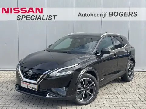 Nissan QASHQAI 1.5 e-Power Tekna Navigatie, Panodak, Leder, 19"Lm, El. achterklep, 360 Camera, Bose,