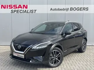 Nissan QASHQAI 1.5 e-Power Tekna Navigatie, Panodak, Leder, 19"Lm, El. achterklep, 360 Camera, Bose,