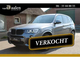 BMW X3 xDrive20i High Executive **VERKOCHT!!** (bj 2016)