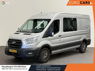 Ford Transit 350 2.0 TDCI L3H2 Dubbele Cabine Trend Airco Cruise Control Trekhaak Parkeersensoren