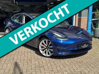 Tesla Model 3 Performance AWD 75 kWh 2019 AUT NAVI BTW NAP!