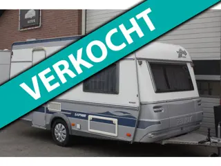 Fendt FENDT 130 Garantie, 4 Persoons, dwars bed, midden keuken, voortent met luifel, vast toilet