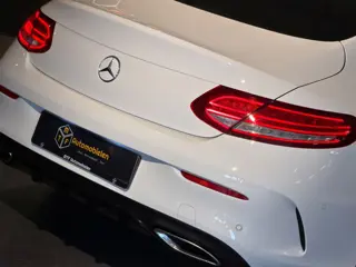 Foto 12 van Mercedes-Benz C-klasse Coupé 200 AMG Night ed. |PANO|NIEUWSTAAT|KEYLESS|F1-FLIPPERS