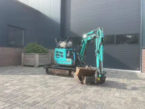 Kobelco SK 10r mini graafmachine- Minigraver Bobcat Kubota Takeuchi