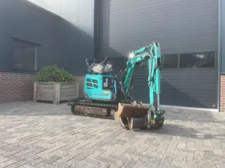 Kobelco SK 10r mini graafmachine- Minigraver Bobcat Kubota Takeuchi