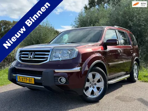 Honda PILOT TOURING 4WD 8-persoons / Pano-Schuifdak / Automaat / Clima / Navi / Camera / Leder / Ele
