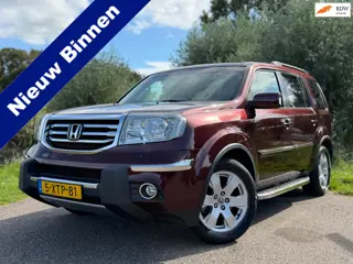 Honda PILOT TOURING 4WD 8-persoons / Pano-Schuifdak / Automaat / Clima / Navi / Camera / Leder / Ele