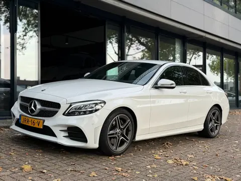 Mercedes-Benz C-klasse 200 Business Solution AMG|CarPlay|Nav|Camera|Vol|Dealer Onderhouden