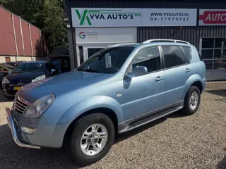 SsangYong Rexton 2.9 DIESEK AUTOMAAT grijs kenteken, lage km stand, clima, nieuwstaat!