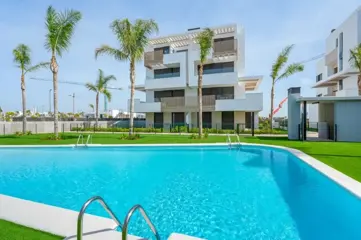 Foto 11 van Uw eigen nieuwe Appartement aan zee en groot zwembad in ALCAZARES