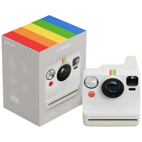 Polaroid Now Generation 3 Pebble White