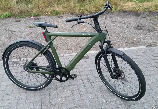 Tenways CGO Classic Edition E-Bike -Olive Green - Maat 57 herenfiets