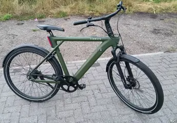 Foto 8 van Tenways CGO Classic Edition E-Bike -Olive Green - Maat 57 herenfiets
