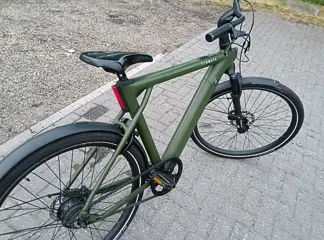 Foto 9 van Tenways CGO Classic Edition E-Bike -Olive Green - Maat 57 herenfiets