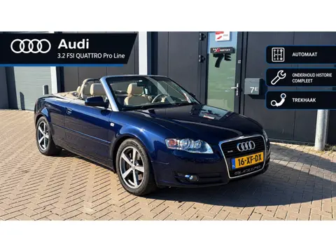 Audi A4 Cabriolet 3.2 FSI quattro Pro Line |LEDER|Automaat|Trekhaak|