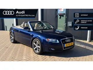 Audi A4 Cabriolet 3.2 FSI quattro Pro Line |LEDER|Automaat|Trekhaak|