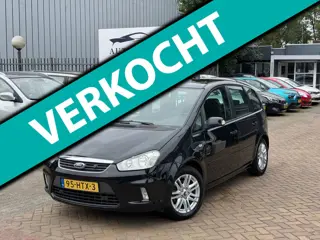 Ford C-Max 1.8-16V Ghia Flexifuel/ Airco/Navi/Cruise/Trekhaak/Carplay/Nap/Nieuw Apk/2 sleutels aanwe
