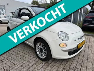 Fiat 500 C 1.2 Lounge 115.754 km, 1e eigenaar clima/airco, elec pakket pdc, nwe apk, multi-stuur, nw
