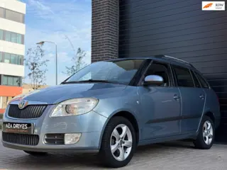 Skoda Fabia Combi 1.2 met cruise control, stoelverwarming, climate control, nieuwe APK en onderhouds