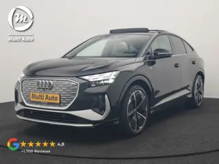 Audi Q4 Sportback e-tron 35 S Line 55 kWh 170pk Dealer O.H. | Panodak | Adaptive Cruise | Camera | M