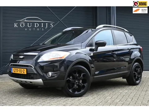Ford KUGA 2.5 20V Trend, Leer, Panodak, Trekhaak, Volledig onderhouden!