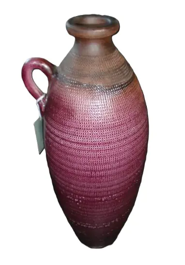 LATINA VAAS /FLES GROOT HOOG 52 CM DIA 19 CM (1) NIEUW
