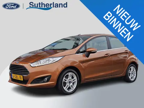 Ford Fiesta 1.0 EcoBoost Titanium Netjes | Goed onderhouden | Climate control | PDC | Navigatie | Bl