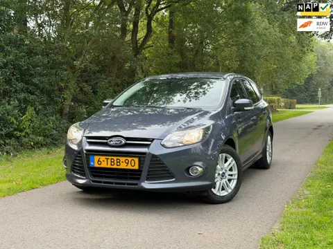 Ford Focus Wagon 1.0 EcoBoost Edition Plus | Cruise + Clima + Navi + Trekhaak Nu € 3.475,-!!!