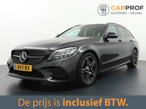 Mercedes-Benz C-klasse Estate 180 Business Solution AMG AMG Line | Nightpakket | Trekhaak | DAB Radi