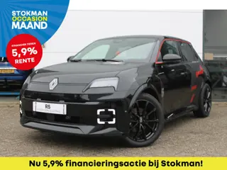 Renault 5 comfort range Iconic Black Cinq - 52 kWh | Speciale Editie | Lederen bekleding | Harman Ka