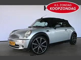 MINI Cabrio 1.6 One Pepper Airco Lichtmetaal TEKST LEZEN! All in Prijs! Inruil Mogelijk!