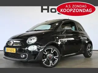 Fiat 500 0.9 TwinAir Turbo Sport Nap! Airco Cruise Navigatie PDC Xenon Carplay Leder 100% Onderhoude