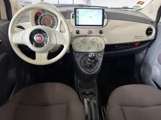 Foto 12 van Fiat 500 1.2 Lounge Cappuccino Beige-Carplay-Panorama